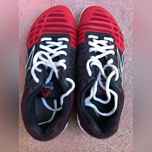 Reebok CrossFit Nano 3.0 Size 6.5 Women worn once Excellent Red Black White EUC!